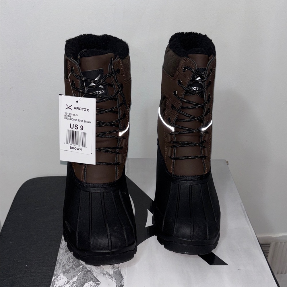 Arctix Dark Brown and Black Snow Boots